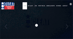 Desktop Screenshot of cleat.org